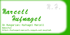 marcell hufnagel business card